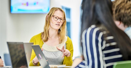 PGR students working together