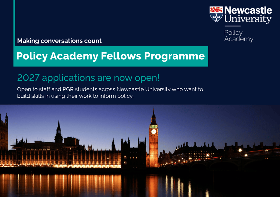 Policy Academy Fellows programme poster