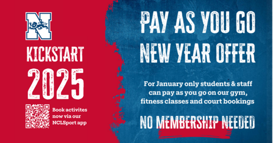 Graphic that says 'kickstart 2025 - Pay as you go new year offer' with information from the post