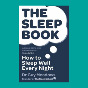 Cover of the Sleep Book by Dr Guy Meadows