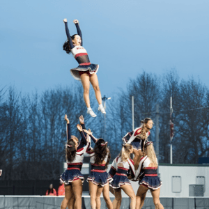 image of group of cheerleaders
