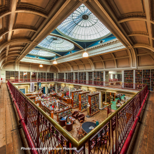 View of the Lit & Phil upstairs