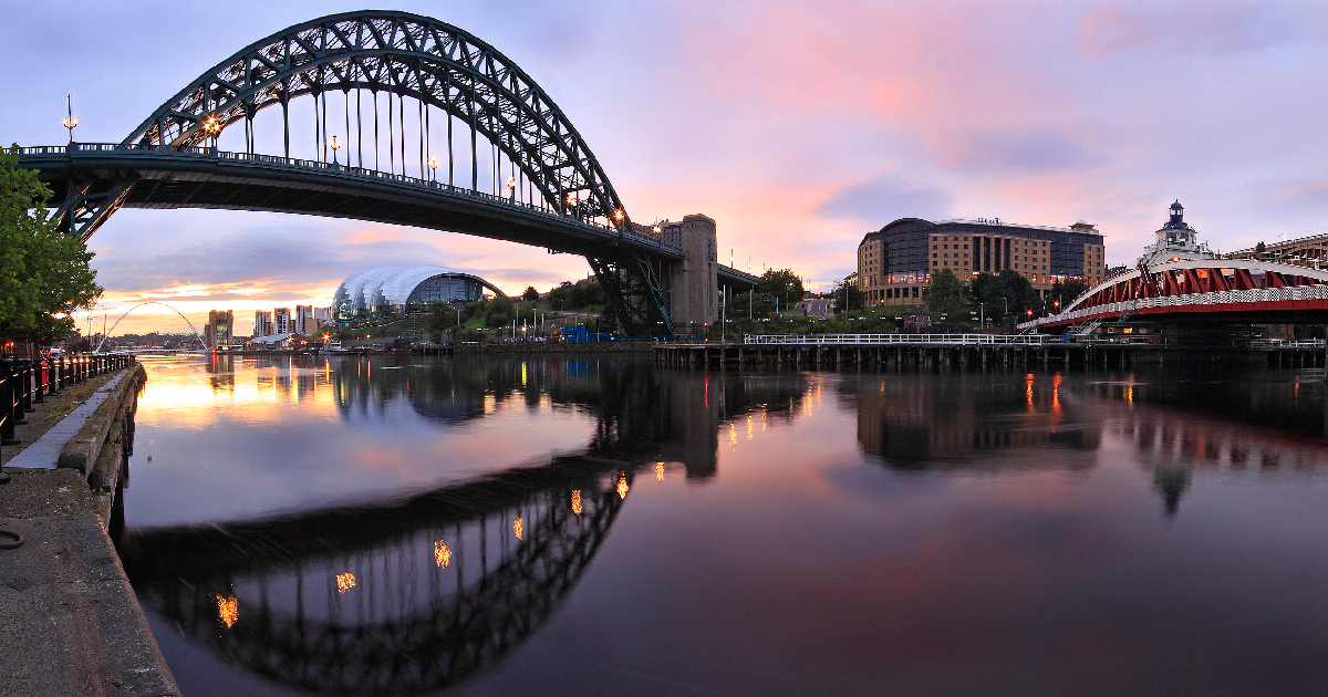 The River Tyne at Newcastle